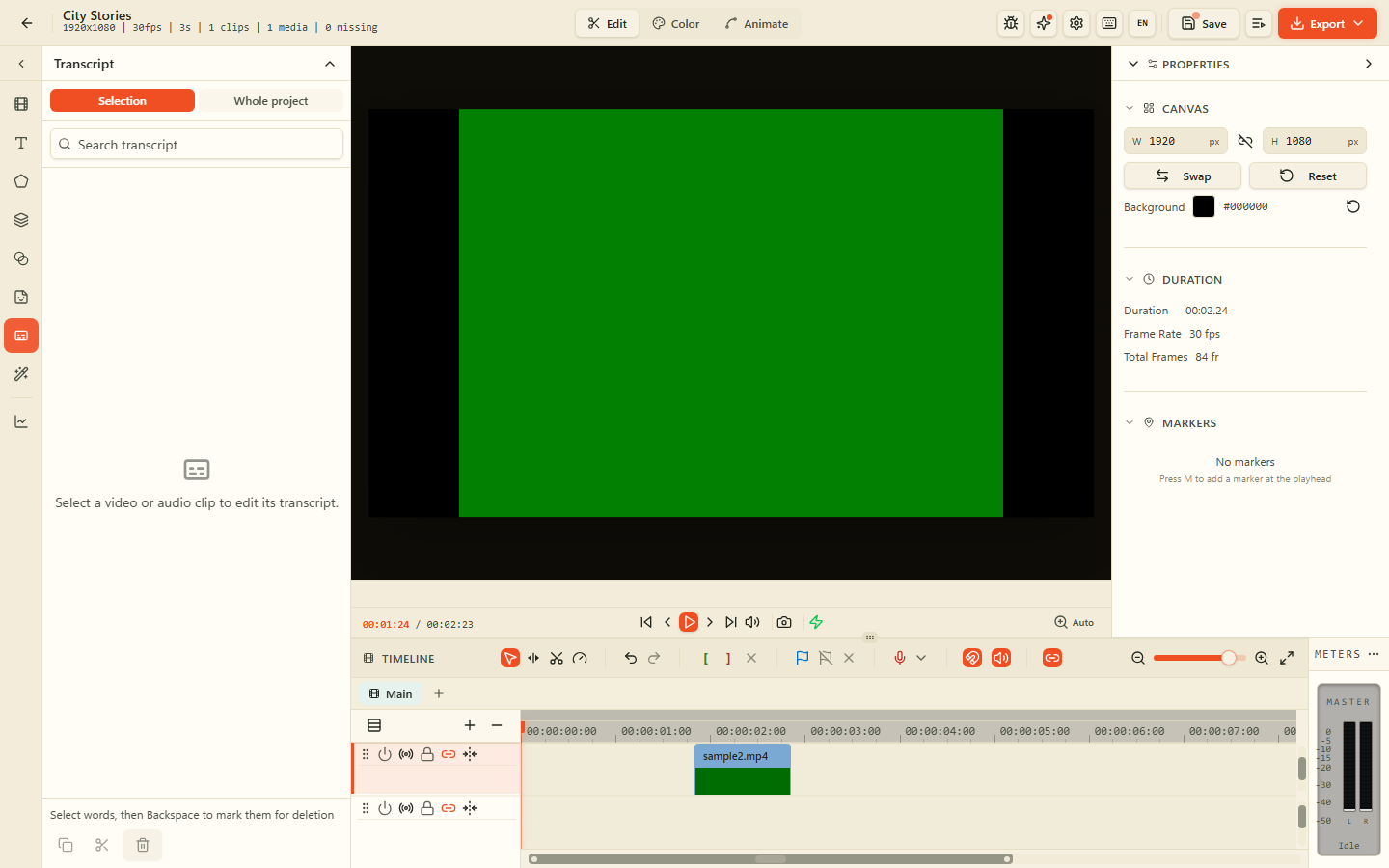 AZ Video Editor: Sottotitoli IA locali
