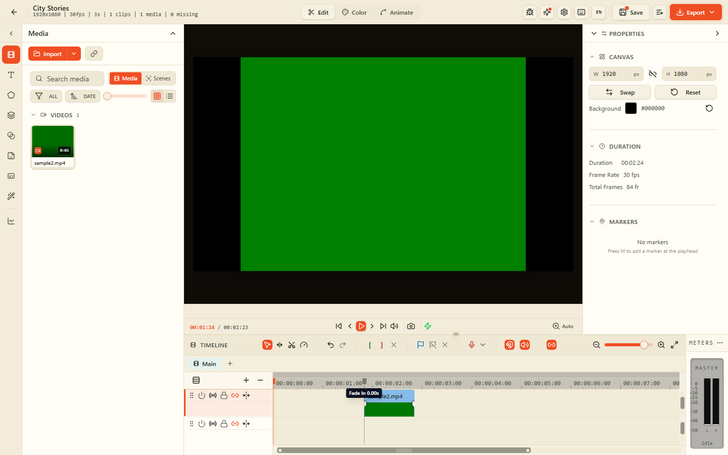 AZ Video Editor interface preview